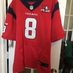 New Texans Matt Schaub Red Jersey